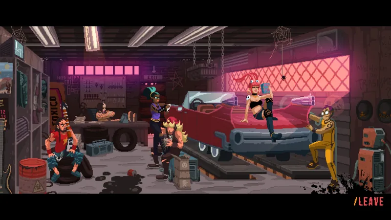 Double Kick Heroes screenshot 1